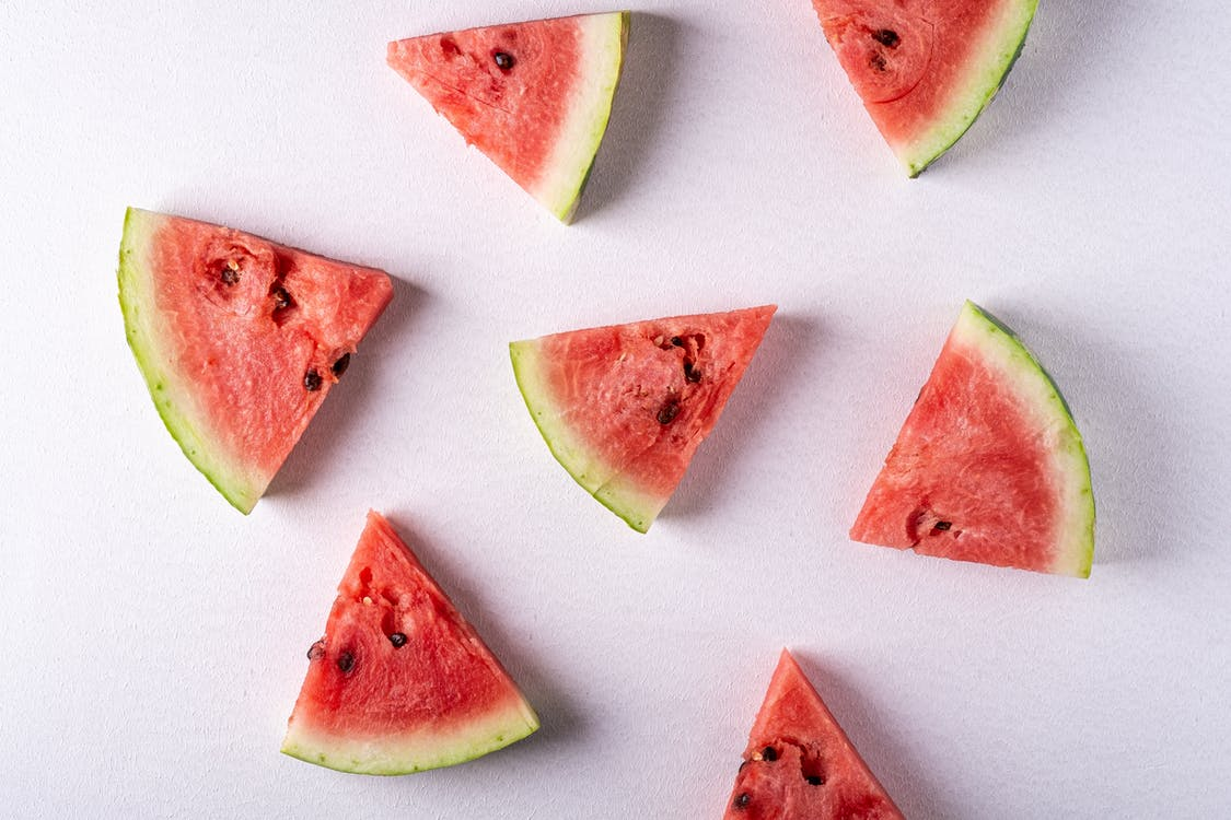 assorted watermelon slices