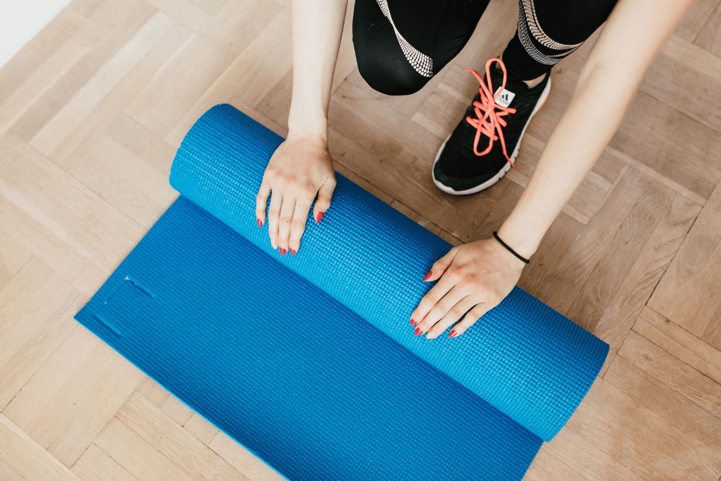 Woman working out