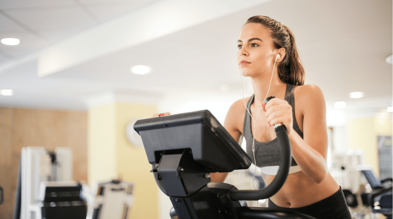 A Woman on a Treadmill