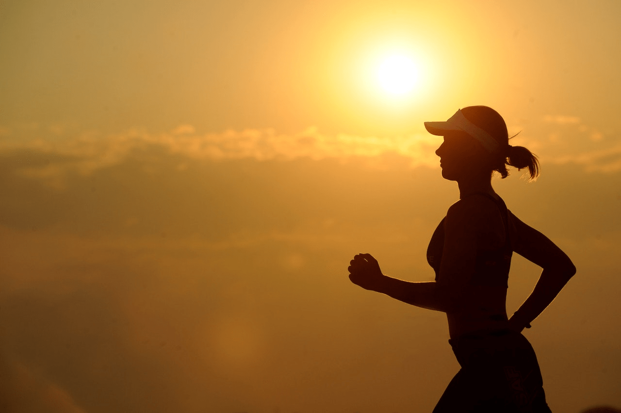 A Woman Running